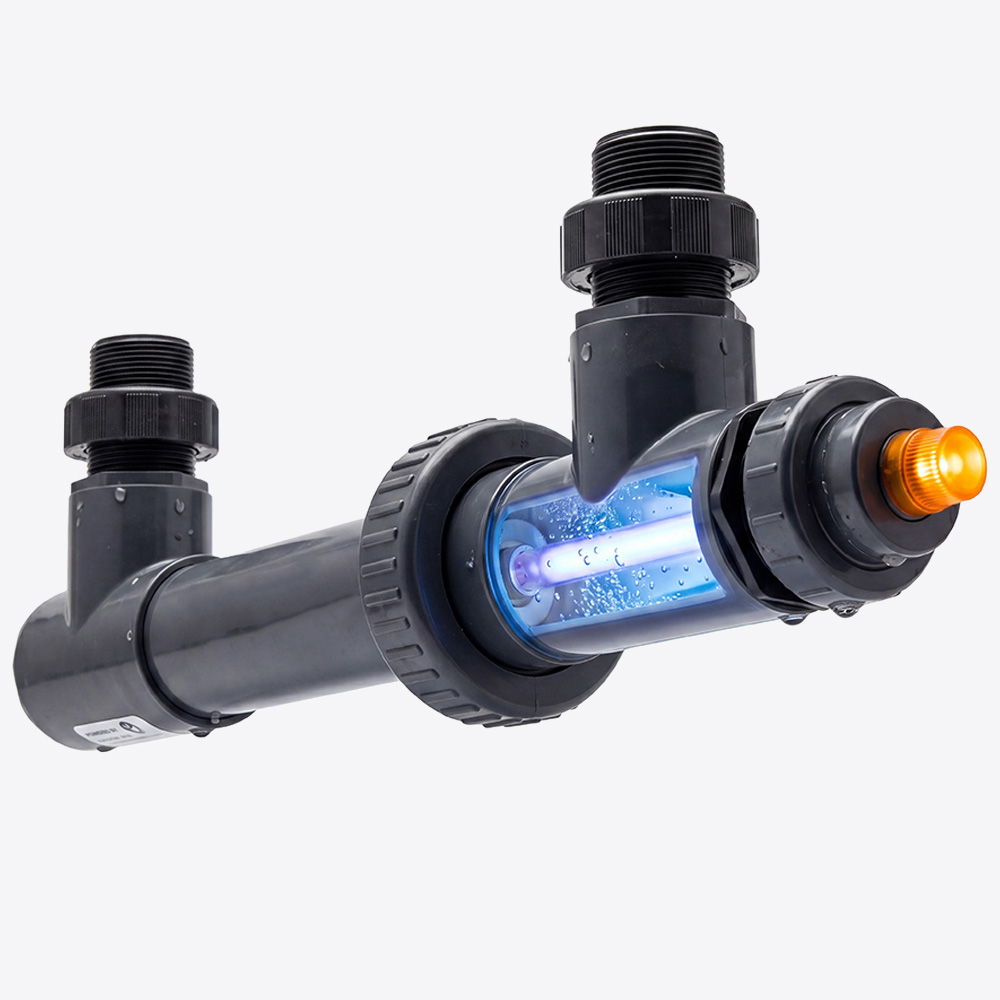 Spectralight UV pool sanitization chamber